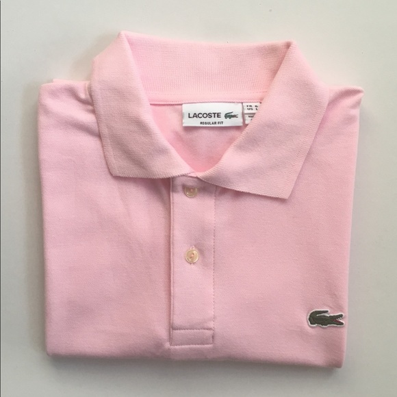 Lacoste men’s polo. Regular fit. Variety of pinks - Picture 3 of 5